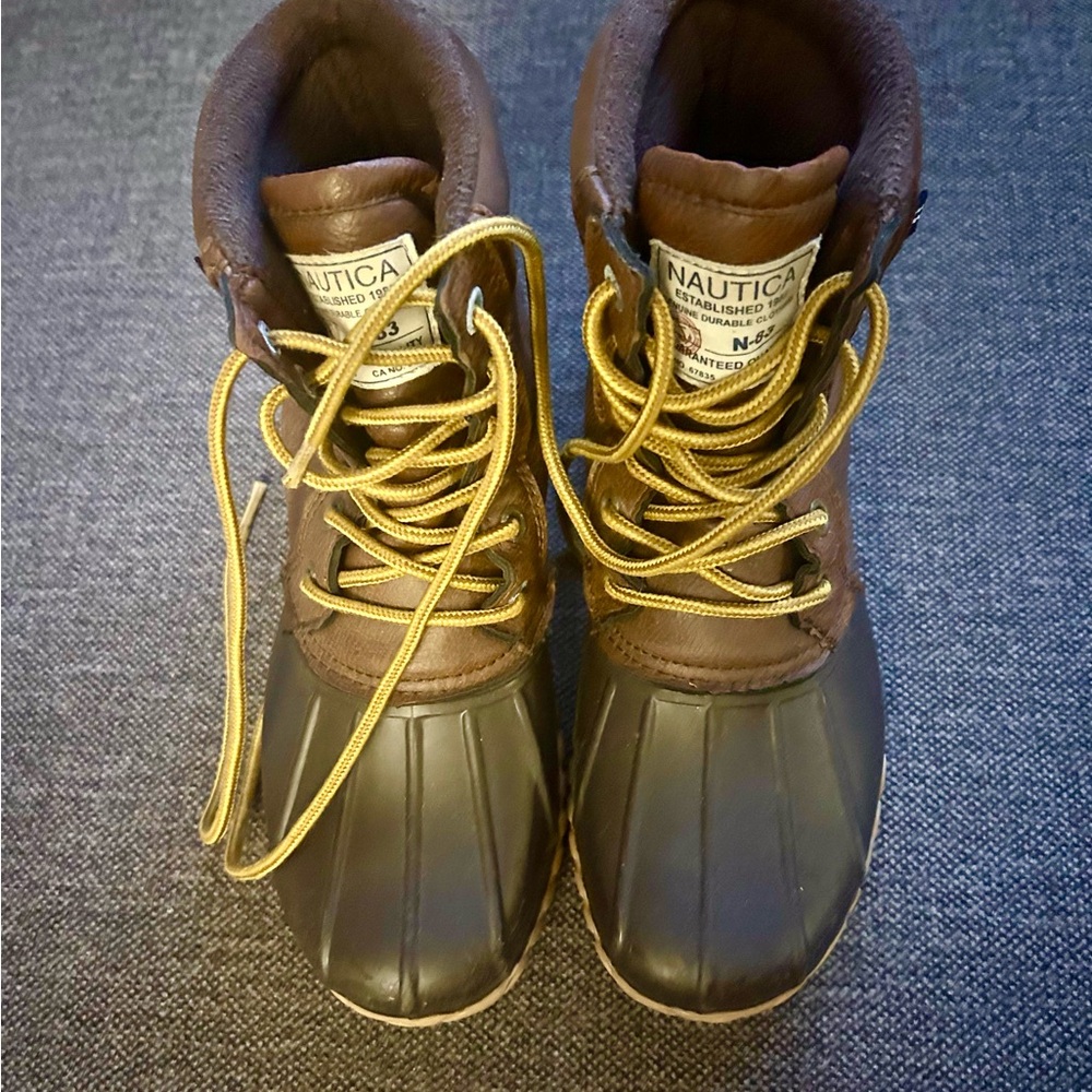 Nautica Channing Duck Boots Waterproof Shell, Insulated Snow & Rain Boots